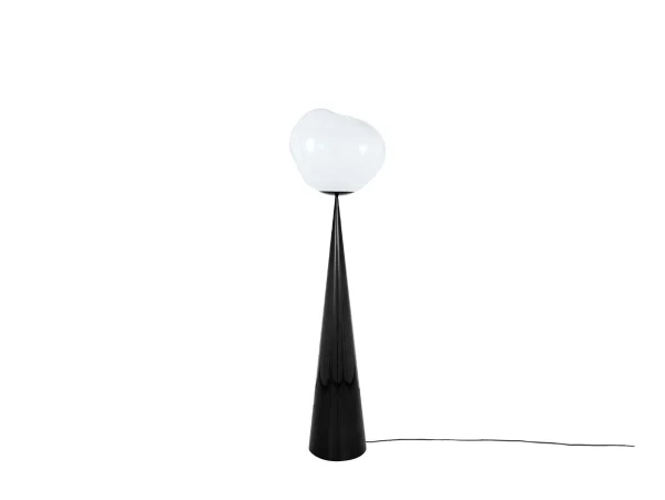 Tom Dixon - Melt Cone Fat Vloerlamp Opal/Black