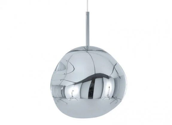 Tom Dixon Melt mini LED Hanglamp - chroom