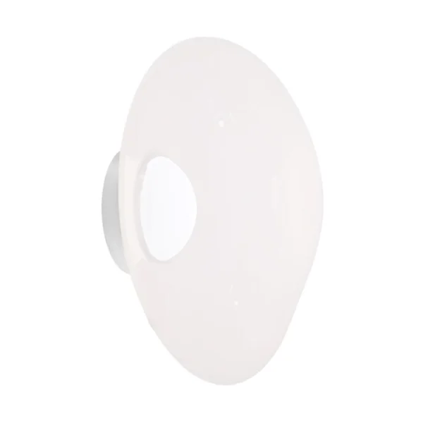 Tom Dixon Melt Surface LED wandlamp Opal-silver