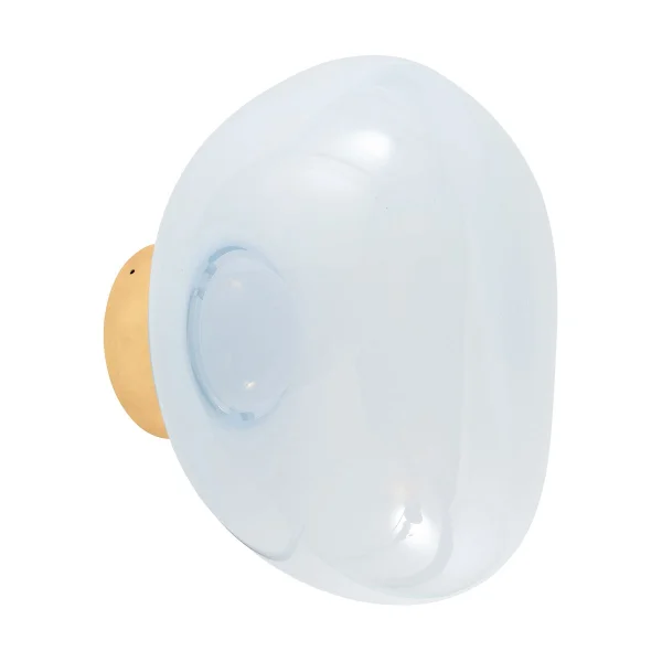 Tom Dixon Melt Surface mini wandlamp LED 30 cm Opal-gold