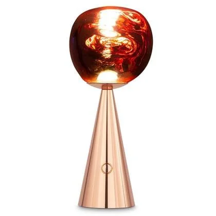 Tom Dixon Melt tafellamp LED oplaadbaar koper