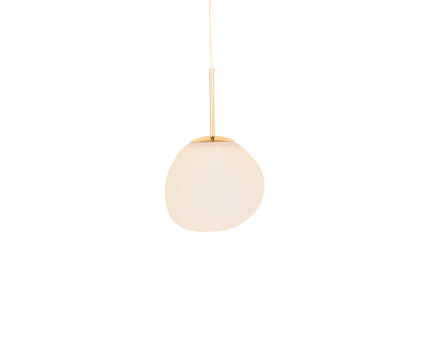 Tom Dixon Mini hanglamp Melt Opal - goud