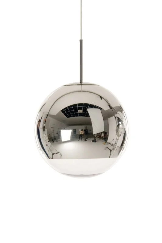 Tom Dixon Mirror Ball LED Hanglamp - chroom - Ø 40 cm