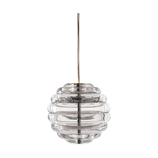 Tom Dixon Press Sphere mini hanglamp LED Ø14,5 cm Helder