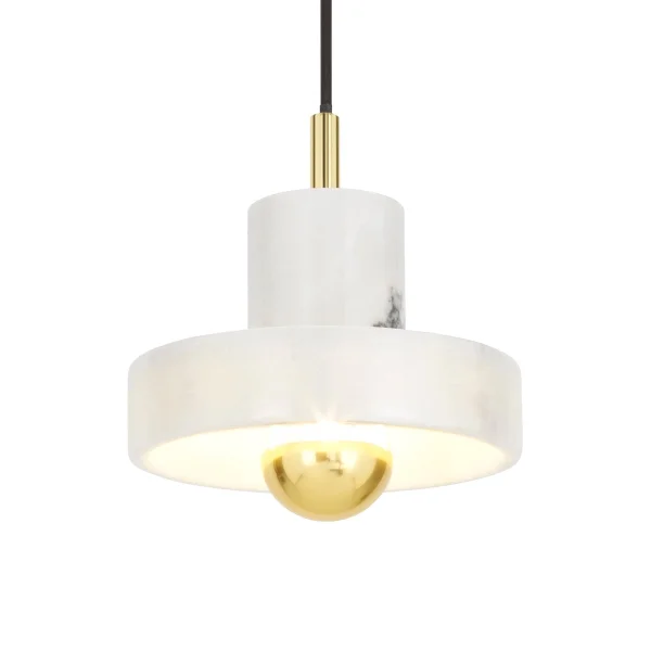 Tom Dixon Stenen hanglamp Wit marmer