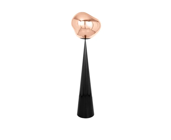 Tom Dixon Vloerlamp Melt Cone Fat - koper