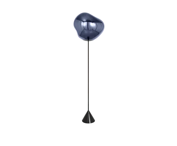 Tom Dixon Vloerlamp Melt Cone Slim - smoke