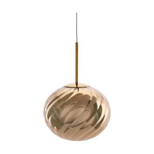 Tom Dixon Whirl hanglamp Ø30 cm Goud