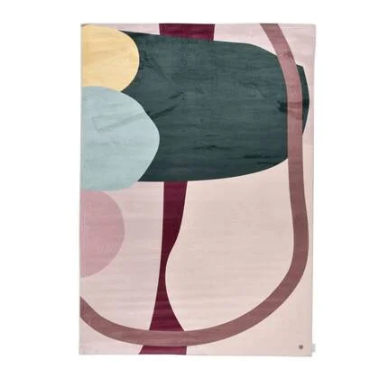 Tom Tailor Shapes Vloerkleed 140 x 200 cm - Groen