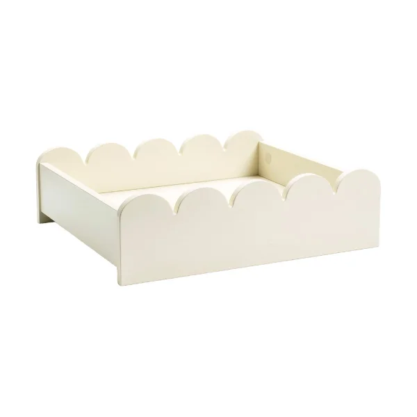 TÔNN furniture Bump dienblad 35x41 cm Off-white