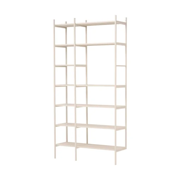 TÔNN furniture Portal boekenkast 123 cm - Off-white Portal boekenkast 123 cm - Off-white