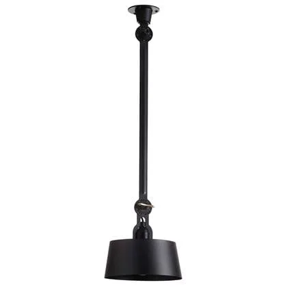 Tonone Bolt Upperfit 1 Arm plafondlamp Ø22 install Smokey Black