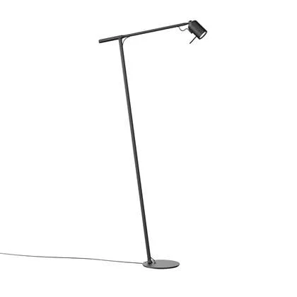 Tonone One vloerlamp LED oplaadbaar Smokey Black