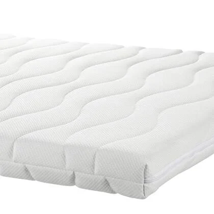 Topmatras HR Wit - Textiel - 180x8x200cm (BxHxD)