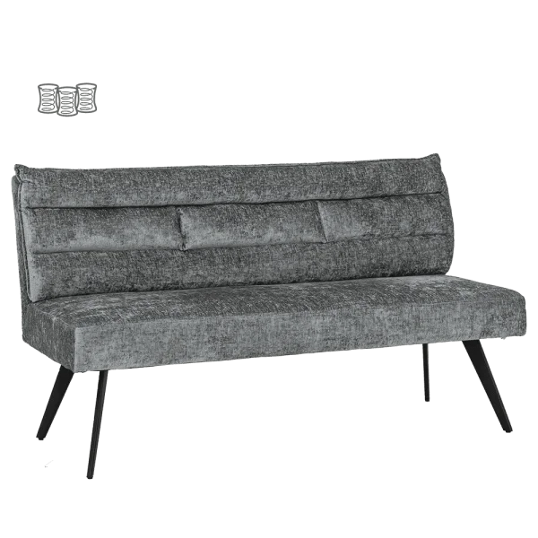 Tower Living Eetkamerbank Rosora 160cm - Grijs