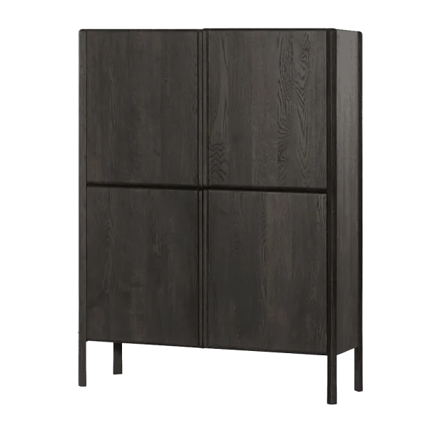 Tower Living Opbergkast Amalfi Eiken, 160 x 120cm - Basalt