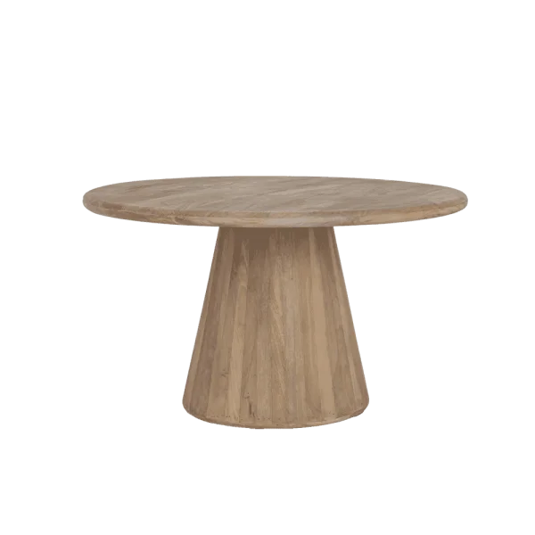 Tower Living Ronde Eettafel Asti Mangohout, 150cm - Naturel
