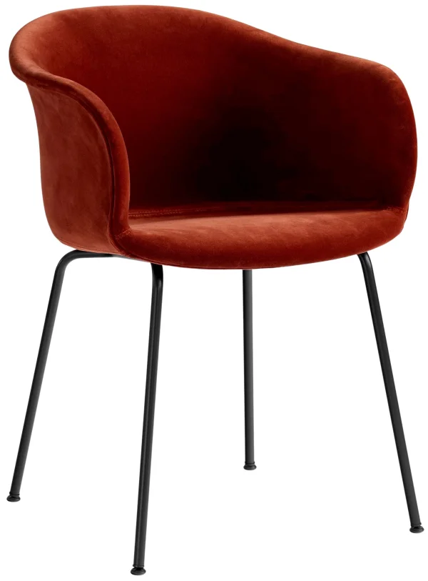 &Tradition Elefy JH29 Stoel - fluweel rood