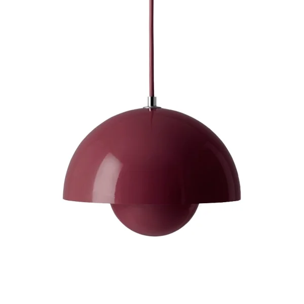 &Tradition Flowerpot VP1 hanglamp - dark plum