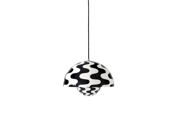 &Tradition - Flowerpot VP7 Hanglamp Black/White