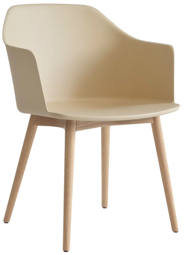 &Tradition Rely HW76 Stoel - beige sand - oak