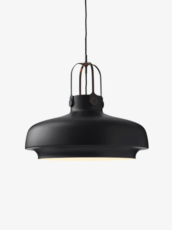 &Tradition SC8 Copenhagen Pendant hanglamp - mat zwart / messing