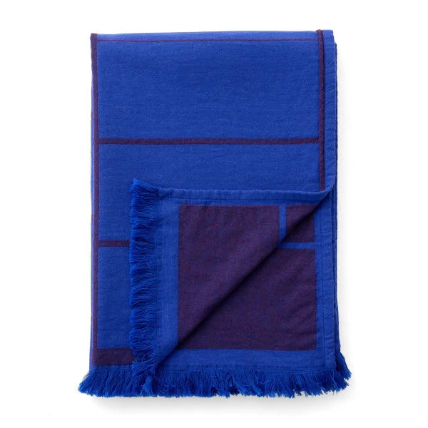 &Tradition Untitled AP10 plaid 150x210 cm Electric Blue