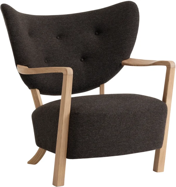 &Tradition Wulff ATD2 fauteuil - hallingdal 376 - oiled oak