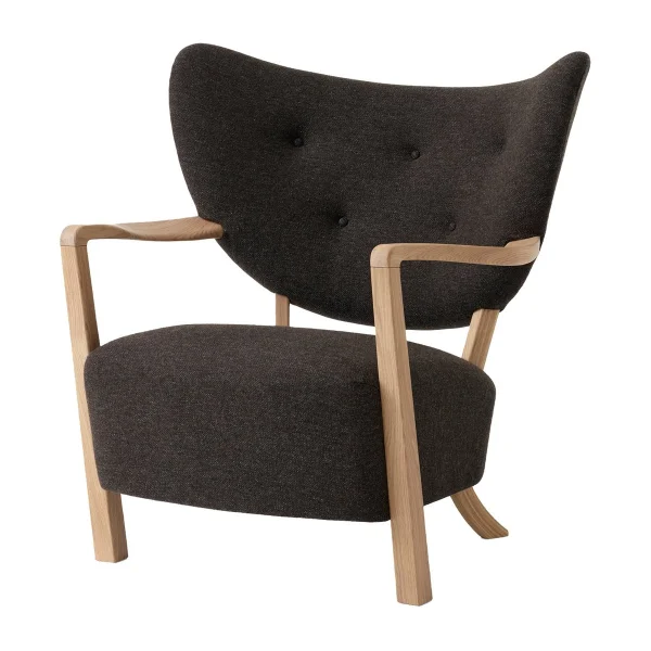 &Tradition Wulff Lounge Chair ATD2 fauteuil Geolied eikenhout-Hallingdal