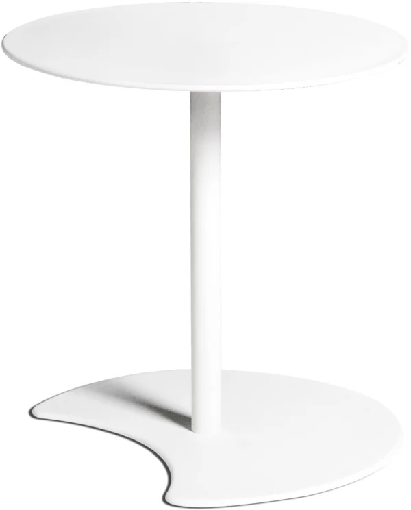 Tribù Drops Bijzettafel - white - Ø 40 cm