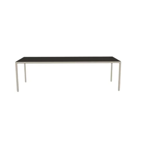 Tribù Illum eettafel breed - piombo - linen - L