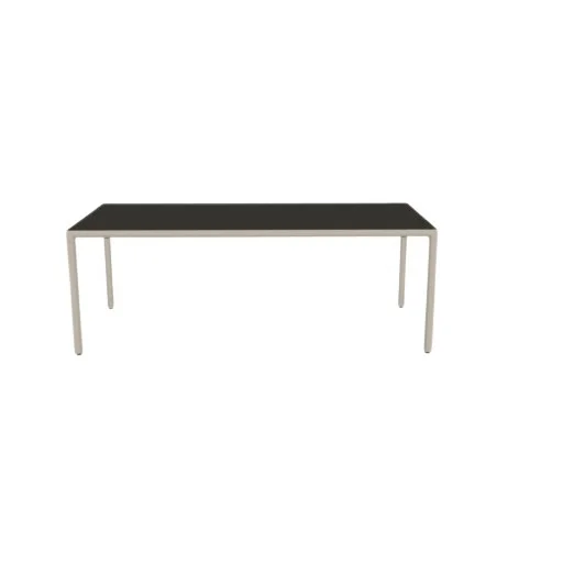 Tribù Illum eettafel breed - piombo - linen - M