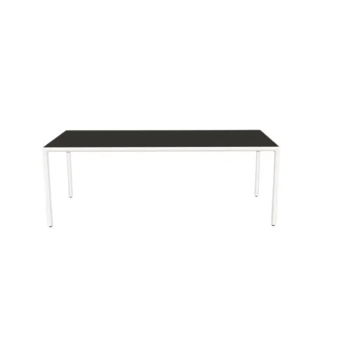 Tribù Illum eettafel breed - piombo - white - M