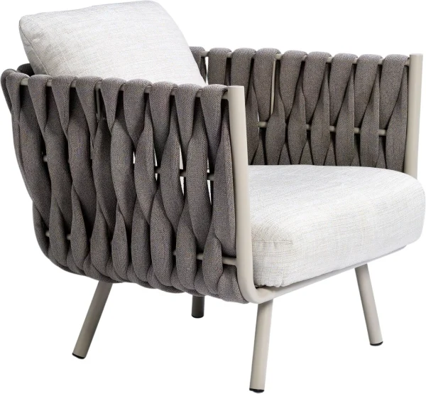 Tribù Tosca clubfauteuil - linen - Natté basalt 65