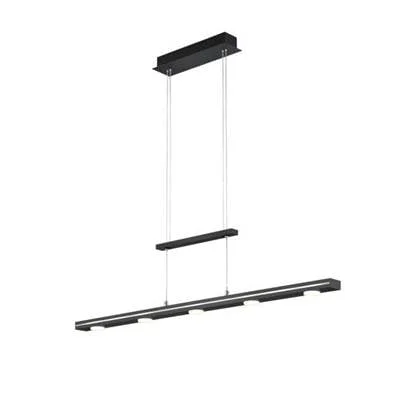 TRIO - Hanglamp Lacal Zwart 100 cm .