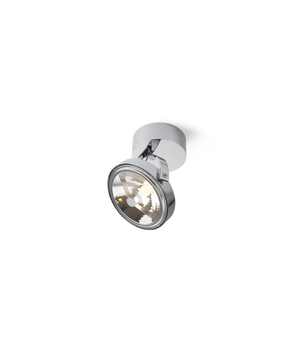 Trizo21 - Pin-Up 1 Round Plafondlamp Chroom