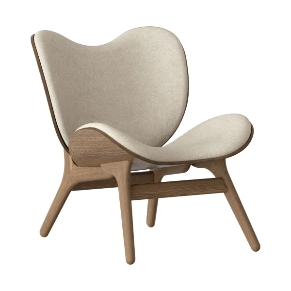 UMAGE A Conversation Piece fauteuil - eiken donker - white sands