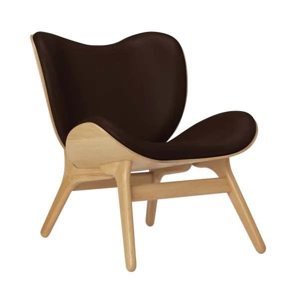 UMAGE A Conversation Piece fauteuil - eiken - Leder Hope brown