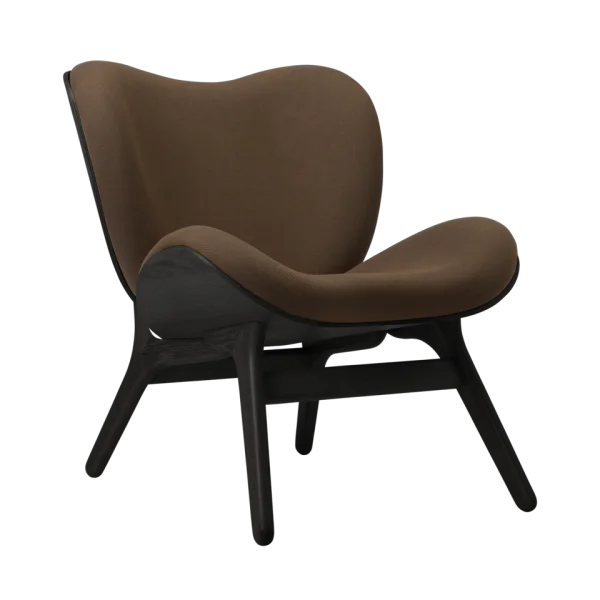 UMAGE A Conversation Piece fauteuil - eiken zwart - mocca