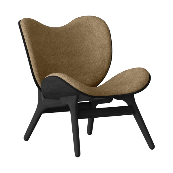 UMAGE A Conversation Piece fauteuil - eiken zwart - sugar brown