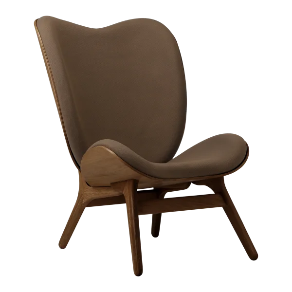 UMAGE A Conversation Piece Highback Fauteuil - eiken donker - mocca