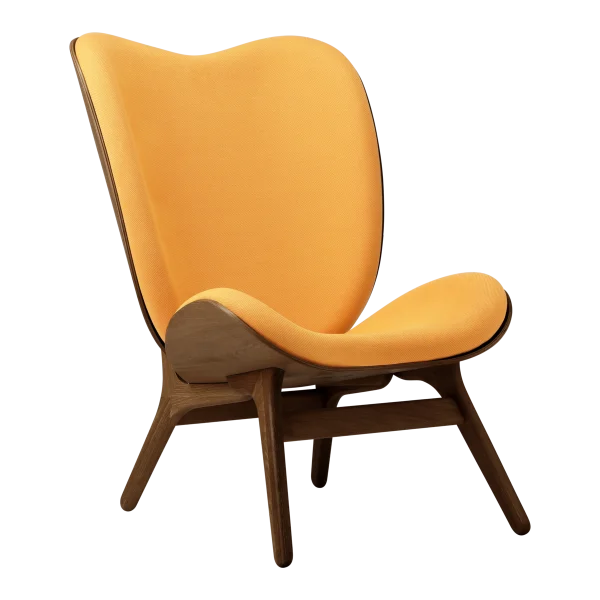 UMAGE A Conversation Piece Highback Fauteuil - eiken donker - tangerine