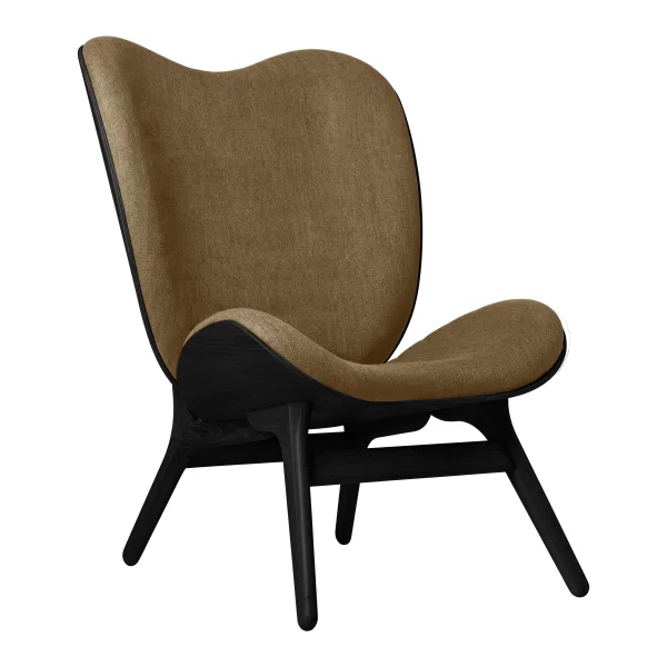 UMAGE A Conversation Piece Highback Fauteuil - eiken zwart - sugar brown