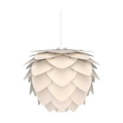 Umage Aluvia Mini hanglamp pearl white - met koordset wit - Ø 40 cm