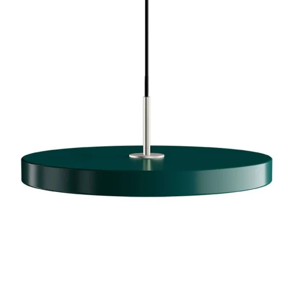 UMAGE - Asteria Hanglamp Forest Green/Steel Top