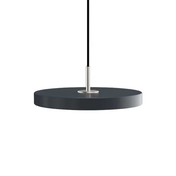 UMAGE - Asteria Mini Hanglamp Anthracite/Steel Top