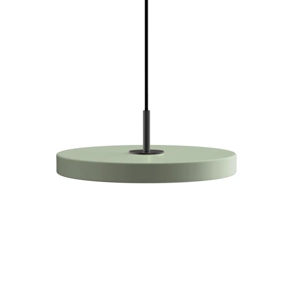 UMAGE Asteria Mini Hanglamp - nuance olive - zwart