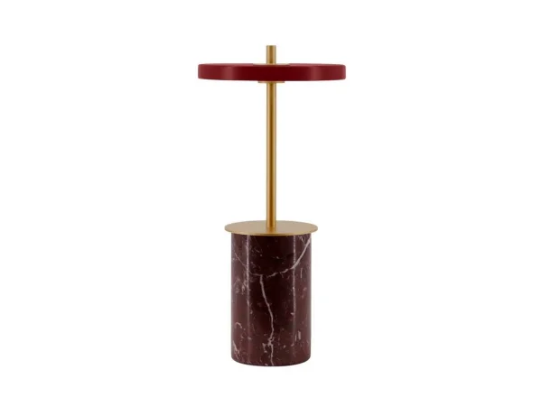 UMAGE - Asteria Move Portable Tafellamp Mini Red Marble