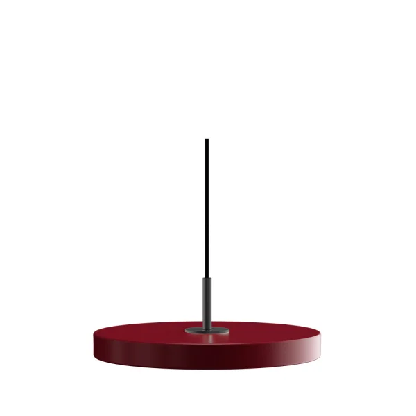 UMAGE - Asteria Plus Hanglamp Mini Ruby Rood/Zwart Top