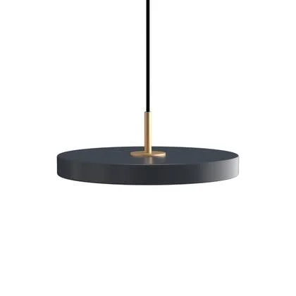 Umage Asteria Plus Mini hanglamp anthracite grey - met koordset - Ø31